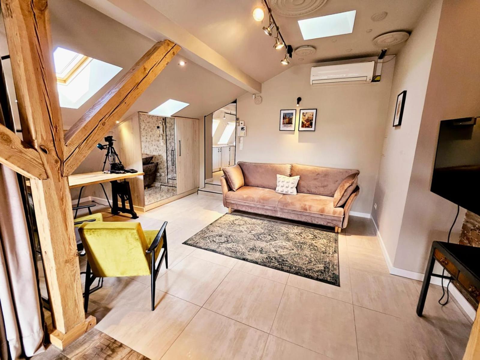 Golden Rooftop Apartment-Oldtown Breslau Exterior foto