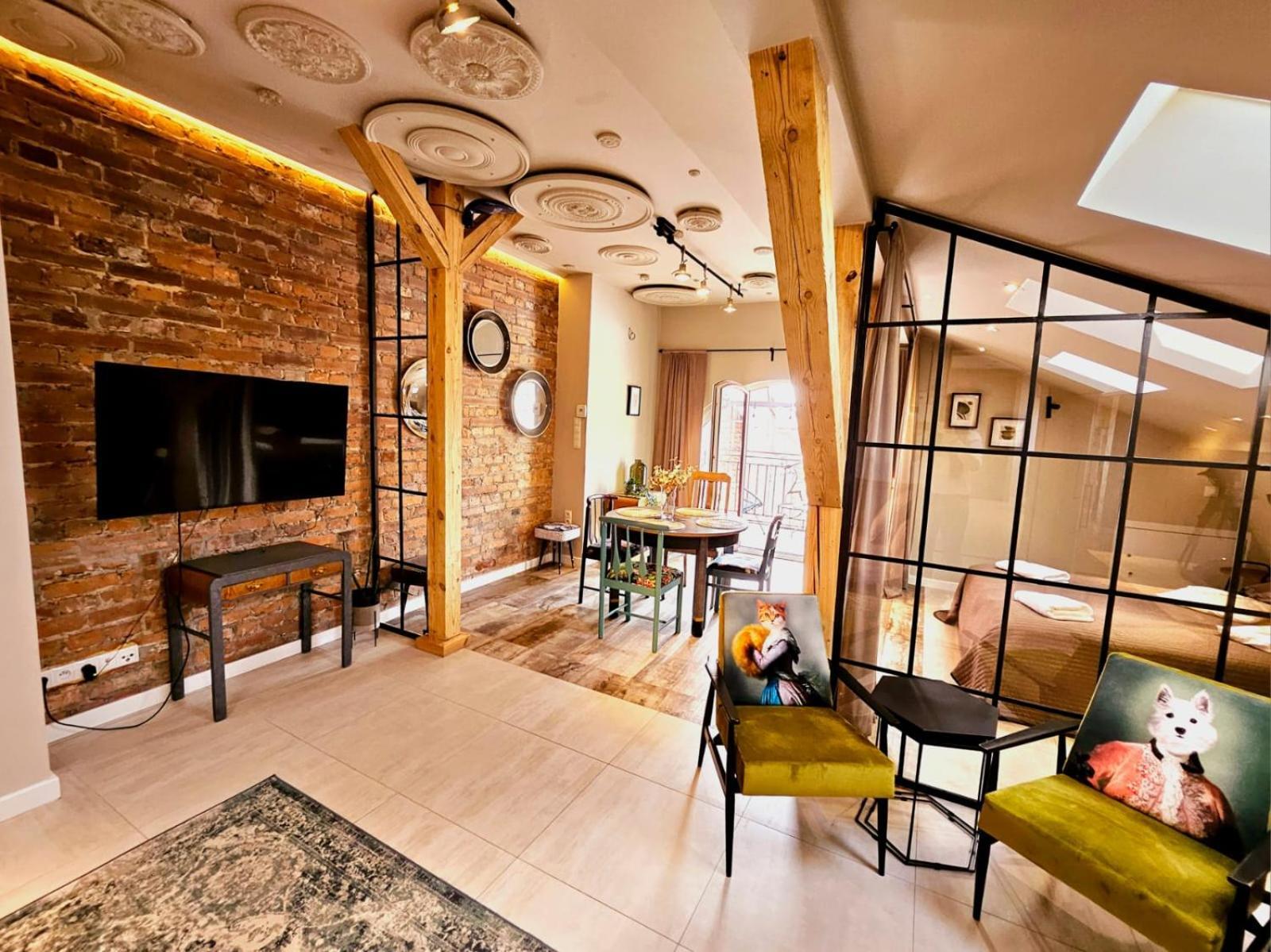 Golden Rooftop Apartment-Oldtown Breslau Exterior foto